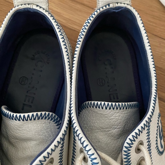 Chanel sneakers! Used but still has so much life left! - Picture 4 of 5